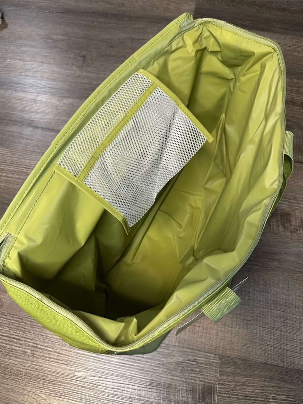 NWT Trader Joe’s Olive Green Insulated Tote Cooler Bag - Picture 4 of 5
